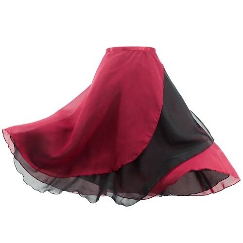 Adults Long Chiffon Ballet Skirts Women Lyrical Soft Ballet Dress Costumes - Bild 27 von 30