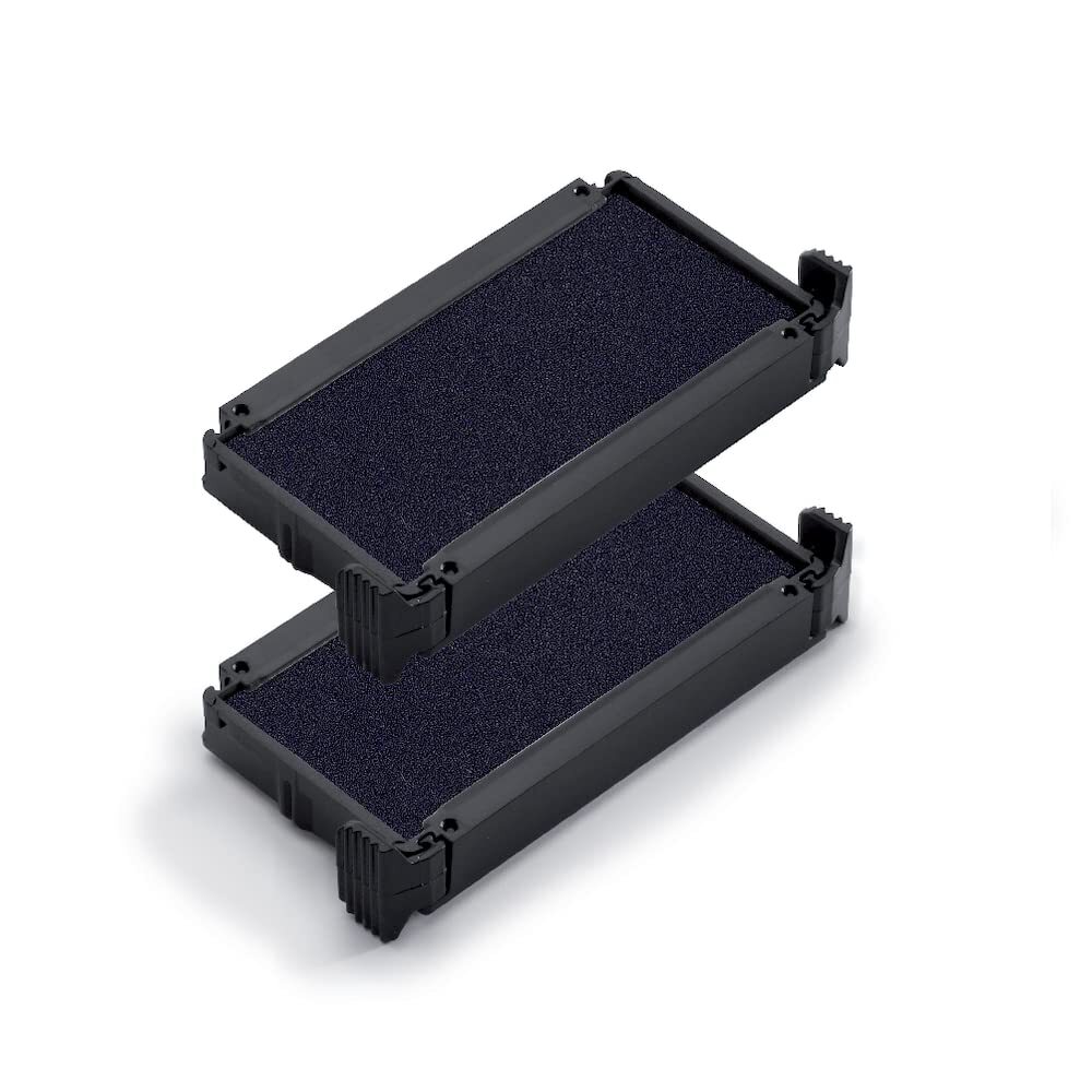 Trodat Replacement Ink Pads 6/4910 - Pack of 2 - Violet Ink - for the Printy 491