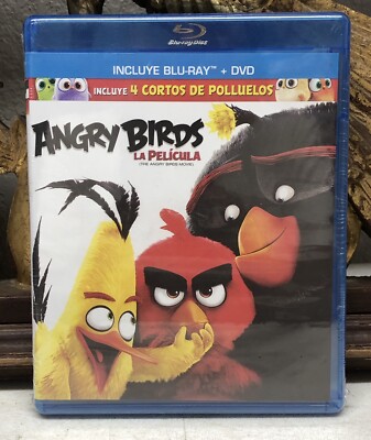 Angry Birds La Pelicula (Blu-Ray/DVD, 2016)  NEW Sealed Español version