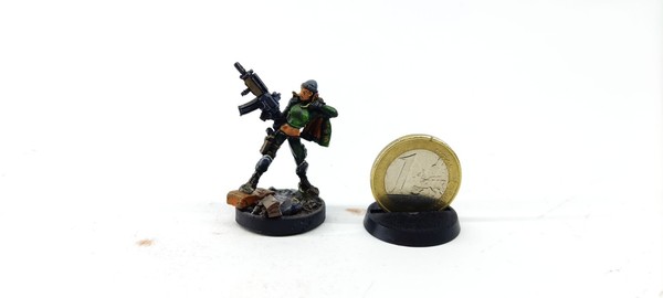 Miniatura Pintada Ariadna Soldier 28/32mm | Painted RPG Wargame