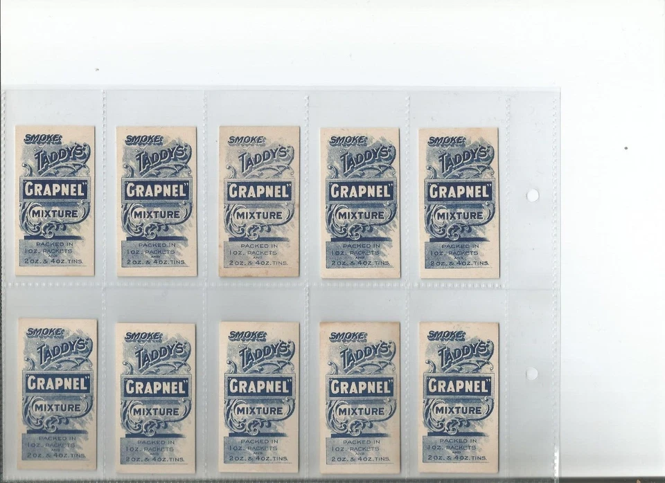 TADDY Full Set  FAMOUS ACTORS/ACTRESSESSERIES 1903 (25 CARDS) Excellent - Image 4 of 4