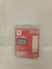 Finish Galvanized Nails 2000 Count 2" New 16 Gauge Senco M001005 Straight