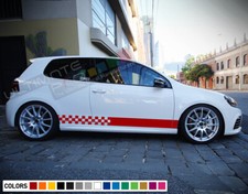 Stickers Decal For Volkswagen Vw Golf Stripes Graphics Door Body Kit Hatchback Stickers Decal For Volkswagen Vw Golf Stripes Graphics Door Body Kit Hatchback