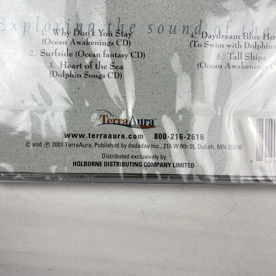 Ocean Sampler Nature Sounds Enhanced with Music Terra Aura Collection SEALED - Image 4 of 4