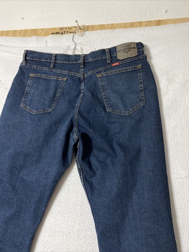 WRANGLER Mens 38 x 29 Jeans 97FXWXD Blue Regular Fit | eBay