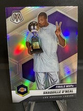 2020-21 FINALS MVP'S SHAQUILLE O'NEAL LOS ANGELES LAKERS #300 SILVER MOSAIC