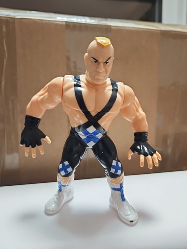 Ludvig Borga Hasbro WWF WWE GREEN SERIES 11 NEAR E...