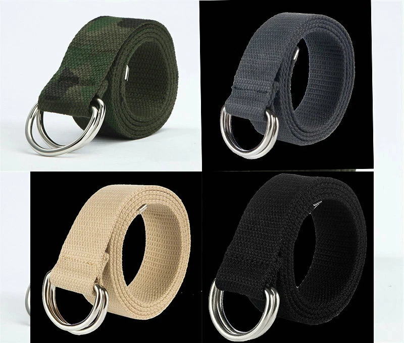 Mens belts fabric top