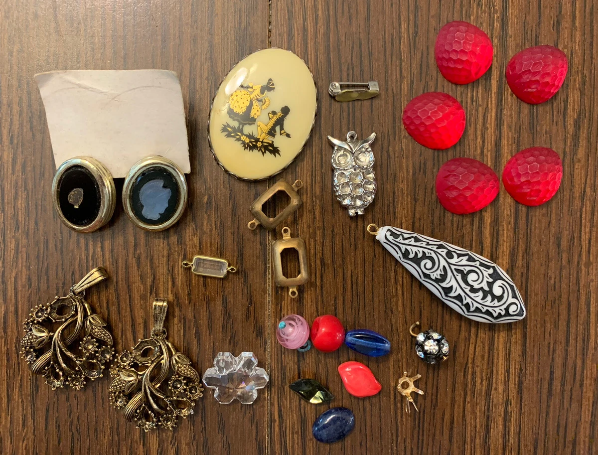 Lot of 25 Vintage Jewelry Findings Pieces eBay