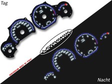 Plasma Tacho Tachoscheiben EL-Dash passend für BMW E36 20-260KmH 7000RPM # Plasma Tacho Tachoscheiben EL-Dash passend für BMW E36 20-260KmH 7000RPM #