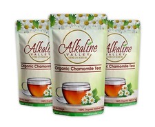 Chamomile Tea or Te De Camomila Organic - 45 Unbleached/Chemical-Free Tea Bags