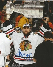 Chicago Blackhawks Antti Niemi Stanley Cup Signed Autographed 8x10 Photo COA