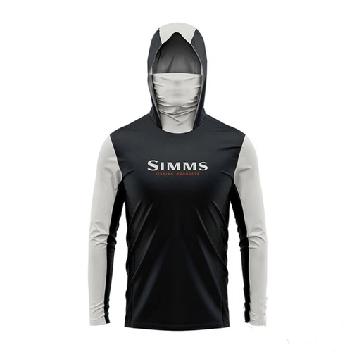 Men's SIMMS Sunscreen Upf 50+Long Sleeve UV resistant Fishing Suit New - Bild 11 von 37