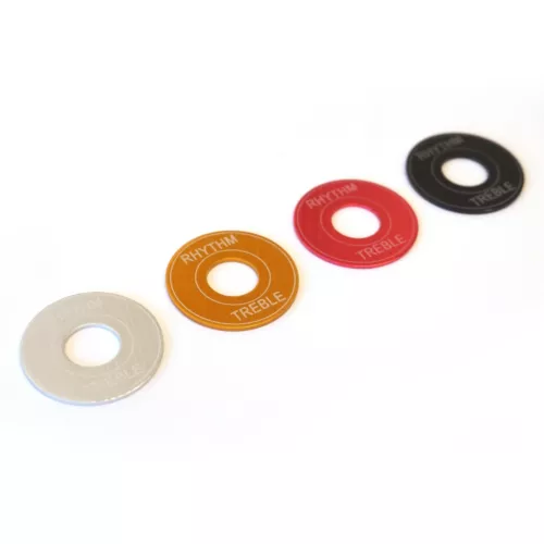 Les Paul Metal Switch Plate Ring Rhythm Treble Pickup Selector Toggle Epiphone