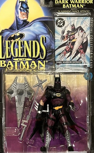 1995 Kenner Legends Of Batman Dark Warrior Batman Action Figure Mint New Beauty - Picture 2 of 3