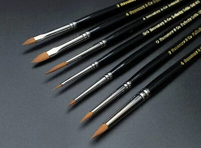 ROSEMARY & CO Rosmarin & Co Set 70 botanische Bürsten für Aquarelle schneller Versand