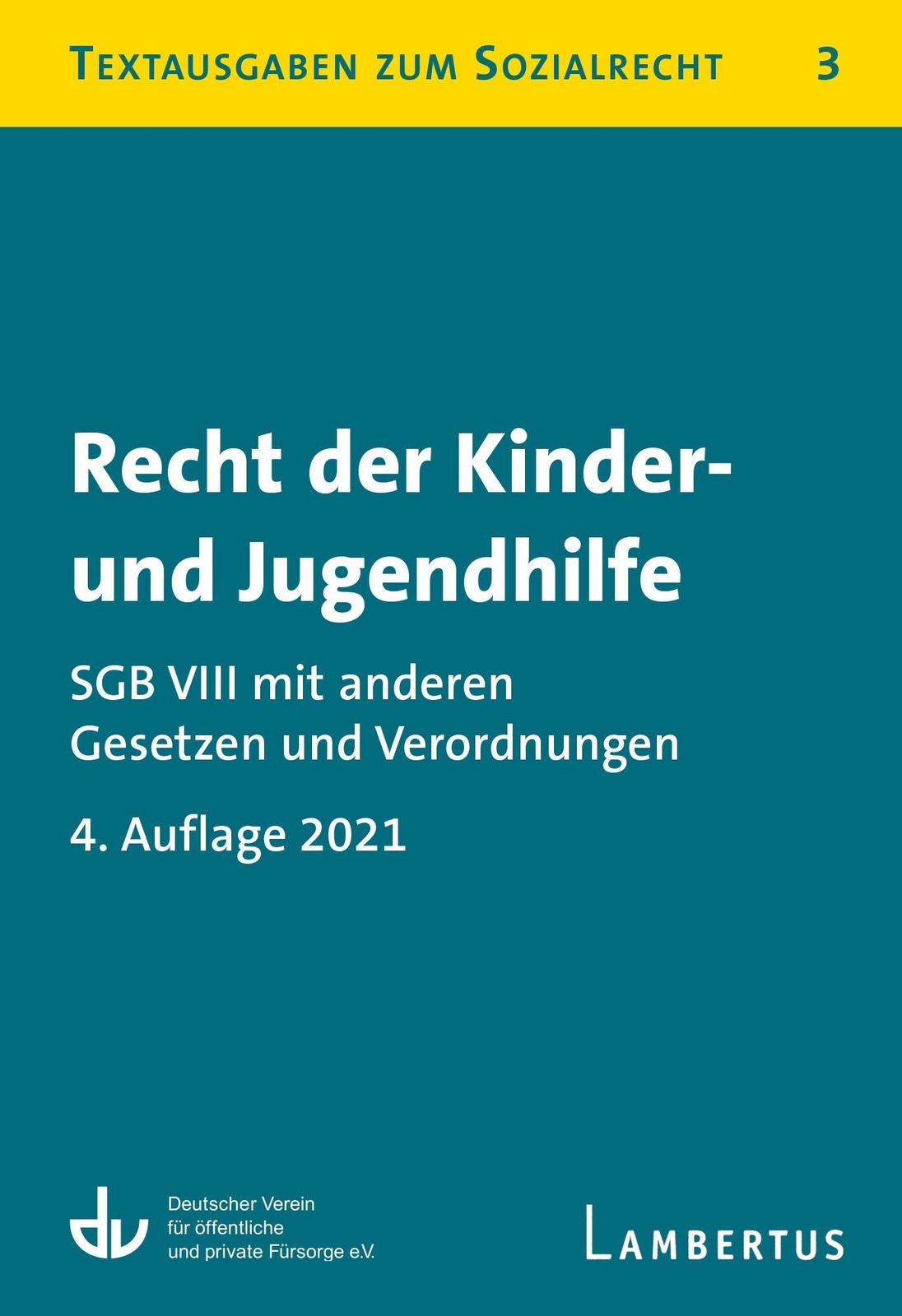 Thumbnail - Recht Der Kinder- Und Jugendhilfe - Sgb Viii Mit Anderen Gesetzen Und