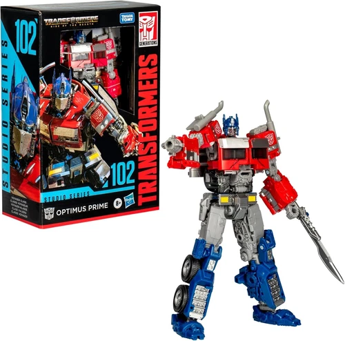 Transformers Rise of the Beasts Studio 102 Voyager Class Optimus Prime IN HAND - Picture 1 of 5