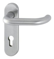 Hoppe Paris Edelstahl-Kurzschild-TüRgriff-Garnitur E138Z/353K,... 3290197