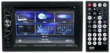 Power Acoustik PD-620HB 6.2” Car Monitor DVD/CD Receiver w/Bluetooth/USB/SD/Aux