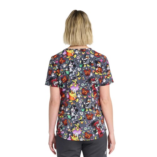 Disney Scrub V Neck Top - Nurse Medical Dental Veterinary NWT - Picture 2 of 5