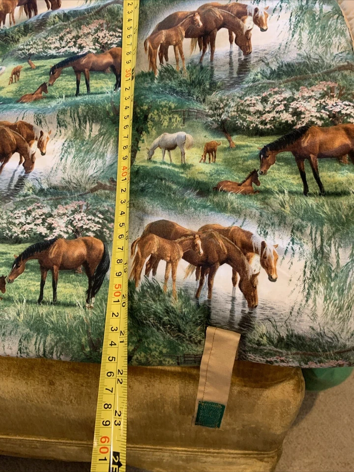 Boys Horselover  Nap Mat Kids Green Blanket  Pillow Travel Sleeping Bag - Image 4 of 4