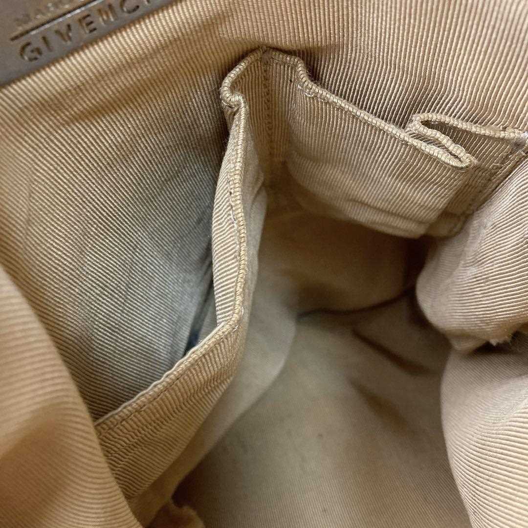 GIVENCHY Tote Shoulder Bag A4 4G Logo Canvas Navy Women's