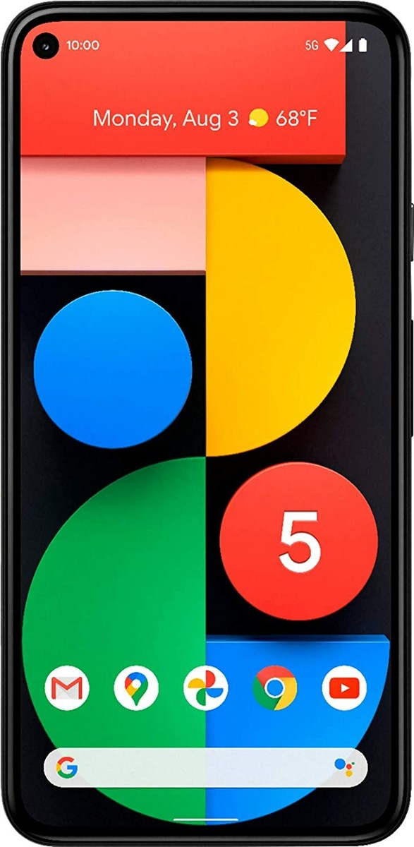 OEM Unlocked Google Pixel 5 -128GB- Black - Good | eBay