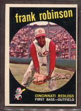 1959 Topps Set-Break #435 Frank Robinson VG-VGEX *JAYSACE*