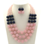 thumbnail 17 - Trendy Multilayer Pearl Long Chain Choker Necklace Statement For Women Jewelry