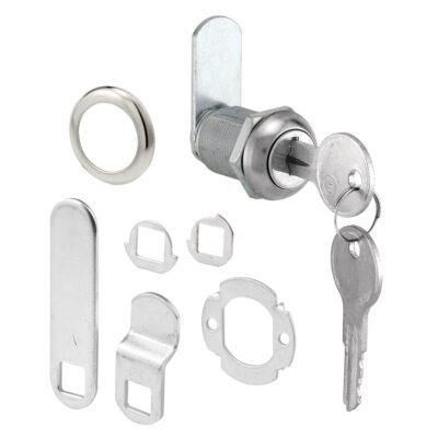 U 9943ka Diecast Keyed Alike Drawer And Cabinet Lock   3 Cams Trim Collar 2 Wash