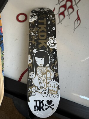 NEW 2015 Limited Tokidoki 24K Skateboard Deck Designed Simone Legno