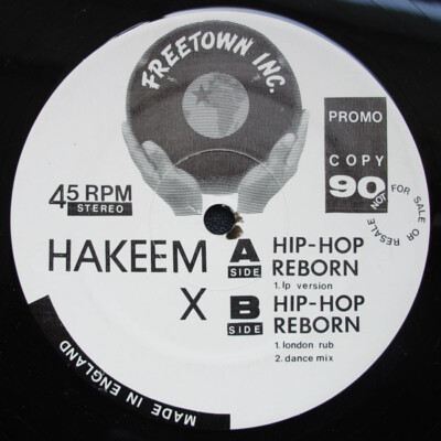Hakeem X - Hip-Hop Reborn (12'', Promo)