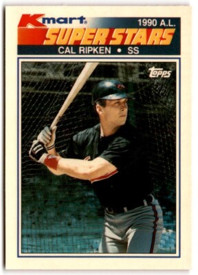 1990 Topps Kmart Super Stars Cal Ripken Baltimore Orioles #20