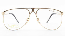 COLANI DESIGN Brille 15-502 60-15 145 Deluxe Pilot Gold Glanz + Matt Japan 80s