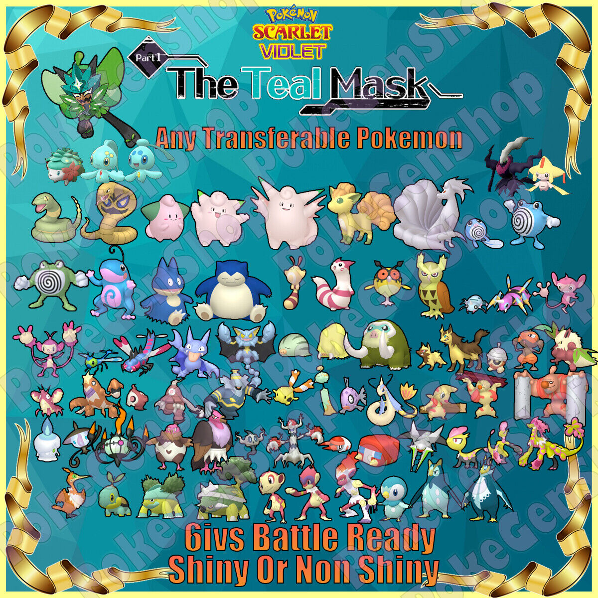 Teal Mask DLC Updated Transferables: Pokemon Scarlet & Violet