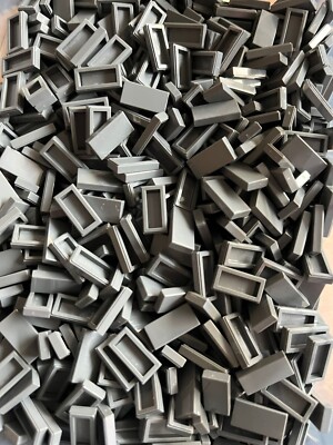Lego 1x2 Fliese Dunkelgrau Dark bluish grey tile (100 Stück)