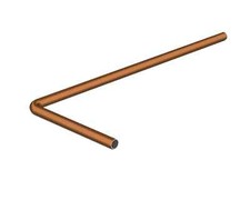 PrimoChill SX Pre-Bent 14mm ID x 16mm OD Rigid Copper Tube