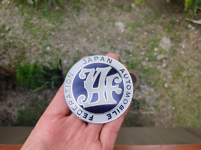 JAF Japan Automobile Federation JDM PVC Emblem Badge Sticker