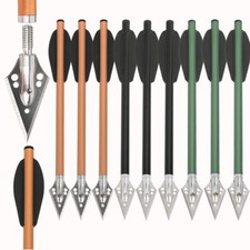 Bullone alluminio 6,3" frecce balestra lama punte caccia pistola balestra caccia