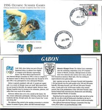GABON 1996 SUMMER OLYMPIC GAMES ATLANTA 