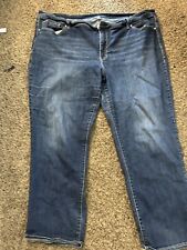 Seven7 Blue Denim Jeans. Flare. Size 14. 34 Seven7 Blue Denim Jeans. Flare. Size 14. 34