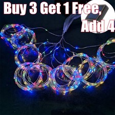 Solar Power Net Mesh Curtain Lights LED Fairy String Lights Garden Outdoor Party