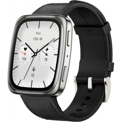 Amazfit Active 2 Square Smartwatch schwarz rechteckig, Bluetooth, GPS, 1,75 Zoll