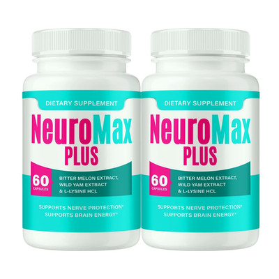 2-Pack Neuromax Plus Capsules - Neuromax for Brain & Memory Support -120 Capsule