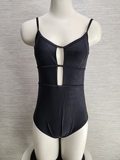 NWT Cupshe Women's One Piece Swimsuit Size Xs Black Color..