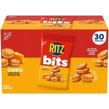 RITZ Bits Cheese Sandwich Crackers, 1.5 oz., ...