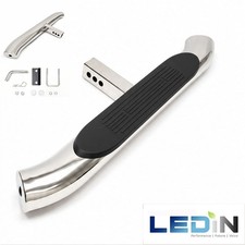 For 2 Receiver Truck Chrome Steel Tow Hitch Step Bar Guard 36 Length Curved For 2 Receiver Truck Chrome Steel Tow Hitch Step Bar Guard 36 Length Curved