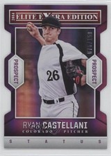 2014 Elite Extra Edition Prospects Status Purple Die-Cut Ryan Castellani 0f8