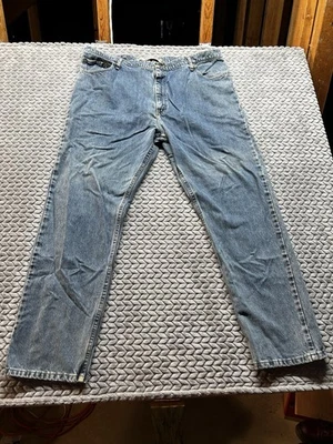 Bailey’s Regular Fit Jeans Men’s 42x32 Blue Straight Leg 100% Cotton Denim - Image 1 of 4